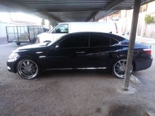 07 Ls 460. Dark blue on 22inch rims