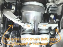 I've attached a pic of the correct order of control arms in my 2007 LS460L. RWD, Obviously those of you with a LS460 will have coil springs instead of air bags like in the picture. Hope this helps anyone confused.