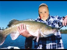 When I was younger lol with a beautiful Murry cod