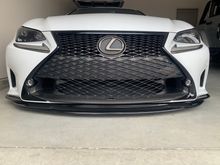 Had my front grill and front splitter re-sprayed.