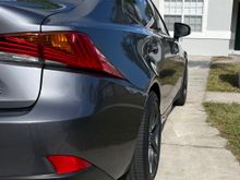 Installed Spacers Side view.