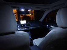 Inside mod to LED make the cabin atmosphere more elegant and soothing.
