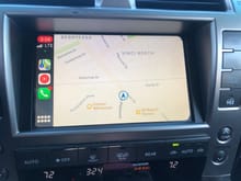 Apple Map in CarPlay