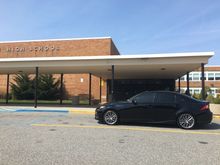 20% window tint, lowered on RSR Downs