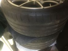 Front wheel tread