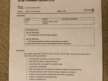 DCM Firmware Update L-SB-0004-20