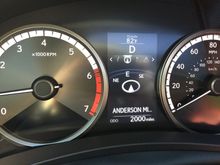 2000 miles on my way to work this morning. Loving every mile!