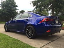 Lowered on FSPORT springs.... not much of a drop... FSPORT exhaust installed.