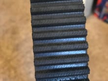 worn out timing belt