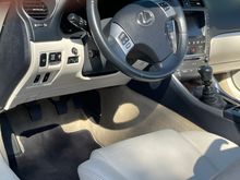 Three pedals brake clutch gas. 