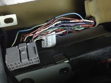 Newly soldered up wiring harness.