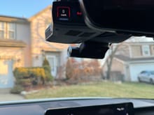 Hard wire dash cam and R8