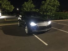 The ONLY way to park a RR lol! We went to annoy my wife at her store