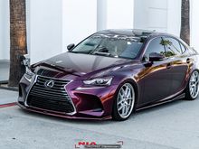 Lexus is front splitter kit