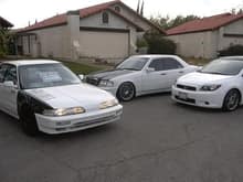 my RHD for sale..uncle's benz...and the tC before the build