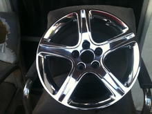 IS300 rims polished