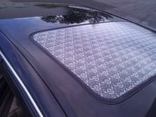 99 gs300 previous sunroof perforated vinyl
