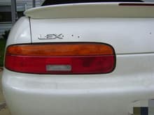 de-badged, it had lexus on both sides so i removed it all, in my old car club we would do a gone in 60 seconds theme, we always gave our car a girl name to call it. I need to add an &quot;I&quot;