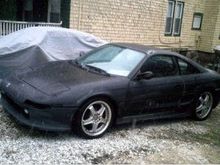 91 mr2 hardtop primed with toms kit,18&quot;adr's,lowerd 2&quot;,ferrari engine lid, exhaust,headers, wingless