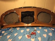Grills screwed in from bottom.  One side of deck was so bad had to use fender washers to make sure didnt just pull screw head thru.  You can also see where I had to put liquid nail on a few places that were starting to come apart.