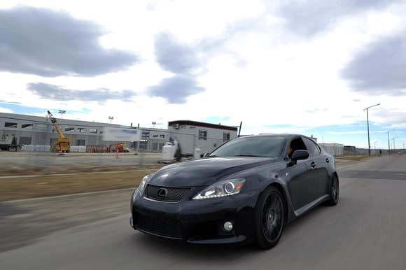 Helping a buddy practice rolling shots. Excuse the Obsidian dirtiness.