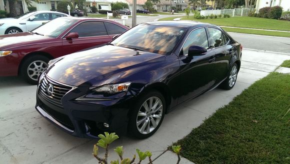 This generation's paddle shifters work as advertised. 2015 IS 250