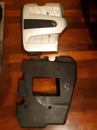 LS430 and LS400 engine covers. The LS400 would respond well to paint treatment. Mass production, I get it, but  would really pop with color. The emblem can be removed (heat staked) and reglued, or masked before painting. Surface prep and cleaning is critical