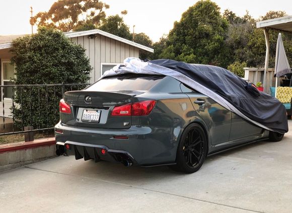 Installed my carbon wald diffuser. Wanted the novel but $$$ think the wald looks great tho. Weather strip coming also. 