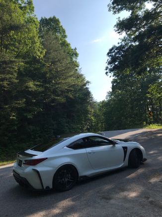 Went out for a cruise today in the Ga mountains. 