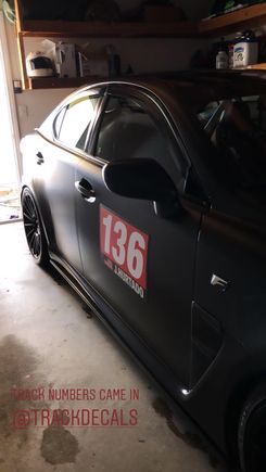 Track numbers came in, first event of this year is May 3rd at streets of willow 