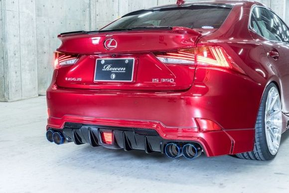 ROWEN Aero Rear Diffuser, Lexus IS350 / IS250 2017-18 F Sport