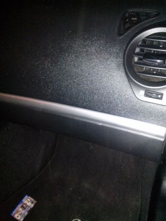 Anyone know how to remove the trim on glove box?