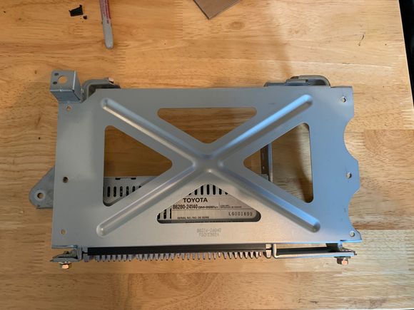 Tiny oem amp and bracket