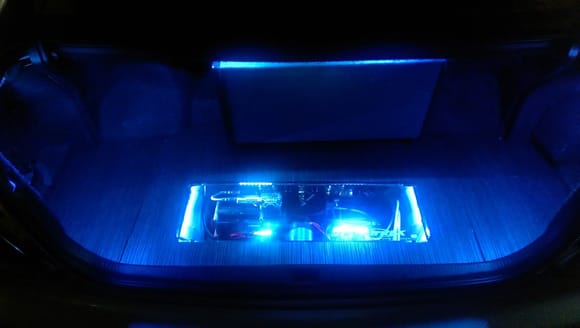 Added RGB LED in trunk