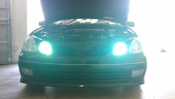 HID 8,000K Day Light with Day Light Kit
