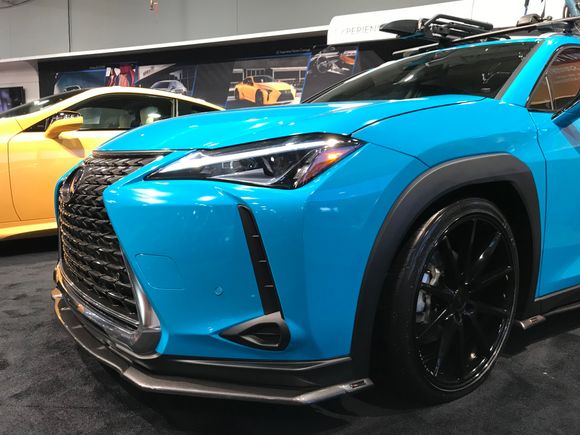 lexus ux front splitter