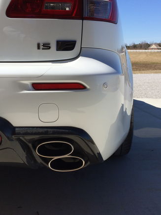 Rear diffuser.