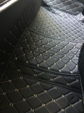 Rear seat floor mats