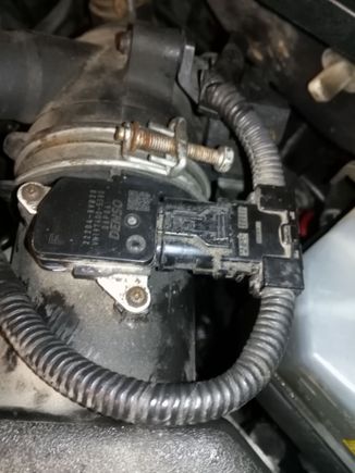 Make sure to connect air mass sensor.