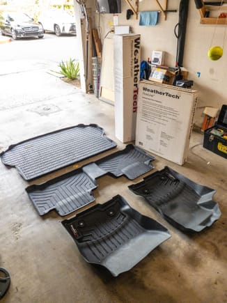 For Sale: Lexus NX All-Weather Mats (floor liners) by WeatherTech (image 2 of 3)