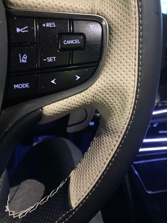 This will have to do for now until I find a custom steering wheel i like!

