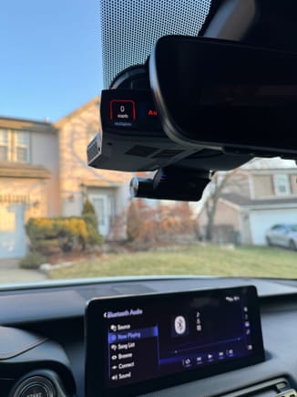 Hard wire dash cam and R8