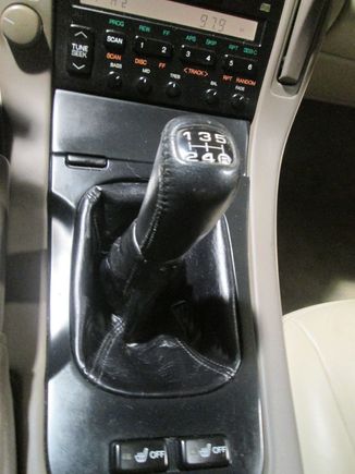 Original Boot and Gear Shift