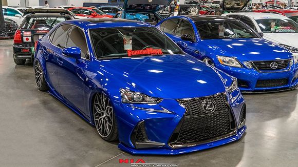 Lexus IS Front splitter lip body kit