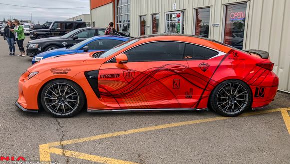 Lexus RCF Side Skirts