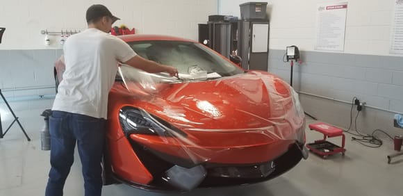 Suntek Ultra PPF on a McLaren