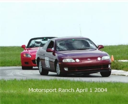 1ST YEAR @ THE TRACK, STOCK AS CAN BE, LOOK @ THE BODY ROLL, LOL
