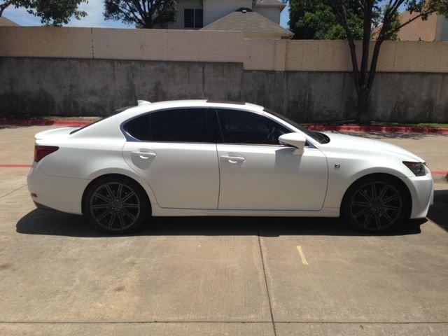 2015 Lexus GS350 - 20" Vossen CV4 Wheels w/ Tires & TPMS - Wheels and Tires/Axles - $1,200 - Plano, TX 75024, United States