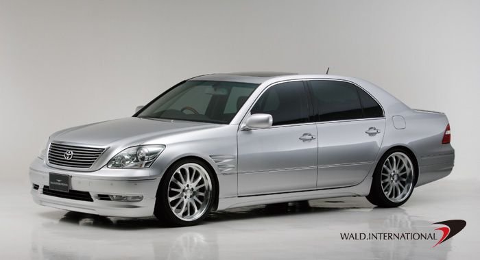 Exterior Body Parts - Genuine Wald lip kit with wincorp roof wing - Used - 2004 to 2006 Lexus LS430 - Amsterdam, NY 12010, United States