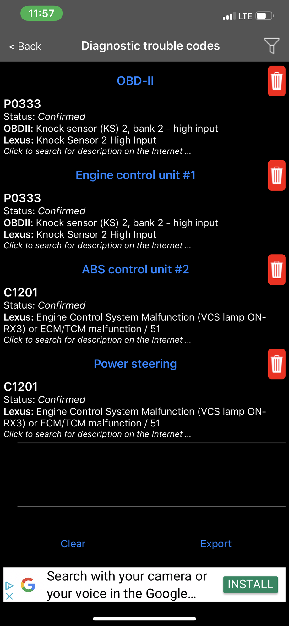 2013-2018 Lexus GS350 Knock Sensor 74798DB 2008 2009 2010 2014 Details about   For 2007-2011